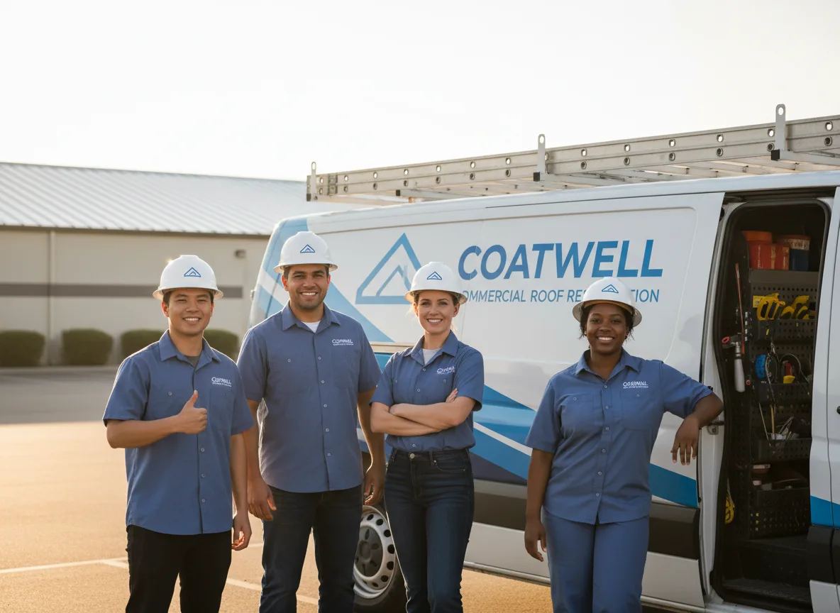 Commercial roof coating company in Prichard, AL